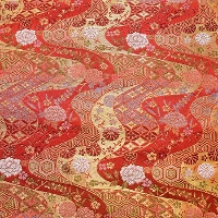 brocade Flowing Flower