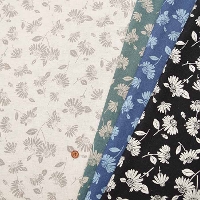 C/L Sheeting Print Fabric, Chamomile