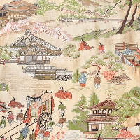 100 Views of Kyoto in brocade