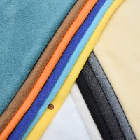 Made in China Polyester Anti-Pilling Fleece Fabric Plain