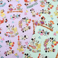 Cotton Oxford Print Fabric Mickey & Friends