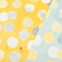 Made in China Moisture-wicking, heat-generating boa print fabric, Flammin, Polka dot