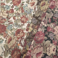 Cotton 30 Viella Print Fabric Rococo Flower