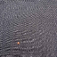 Cotton indigo denim fabric, plain