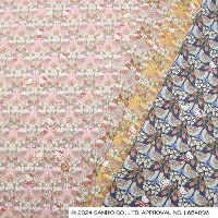 Liberty Fabrics 2024A/W Hello Kitty 50th Anniversary Collection Strawberry day