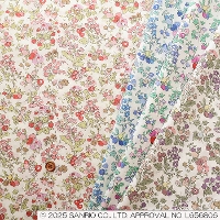 Liberty Fabrics 2025S/S My Melody 50th Anniversary Collection Nancy's Orchard